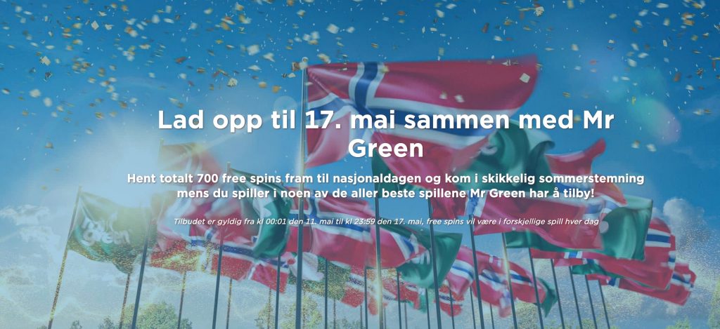 mr green kampanje norge casino